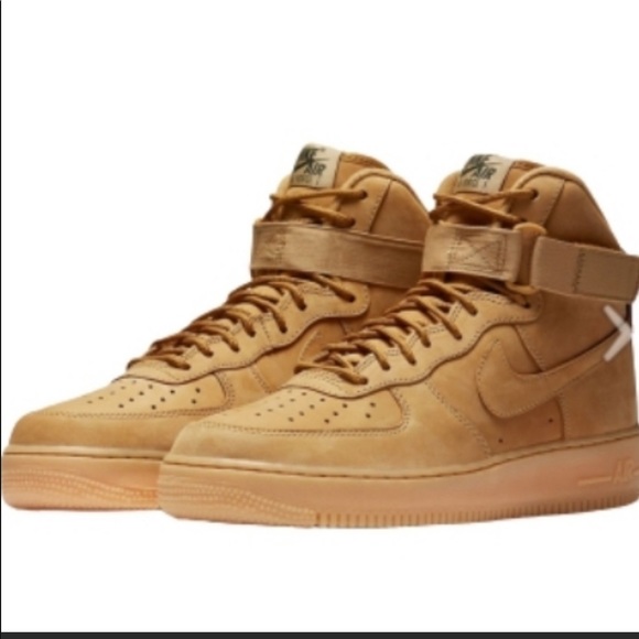 SOLD Air Force 1 Hi Flax sneakers - Picture 8 of 12